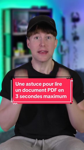 Une astuce pour lire un document PDF en 3 secondes maximum ⚡️