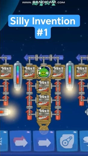 Oversized Rocket - Silly Inventions Bad Piggies 2 Space Mod #angrybirds #badpiggies #shorts #viral