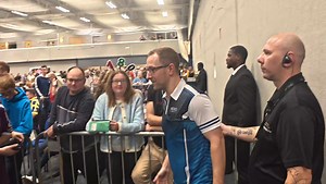 17K views · 46 reactions | Phil Coward races to the stage to face Fallon Sherrock in our next match! | MDA Events | Facebook