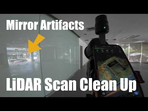 Remove Mirror Artifacts in LiDAR Scans (CloudCompare Tutorial)