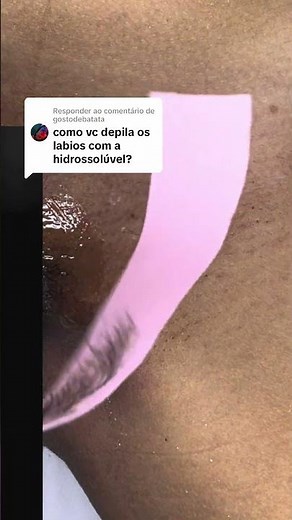 Virilha sendo depilada!
