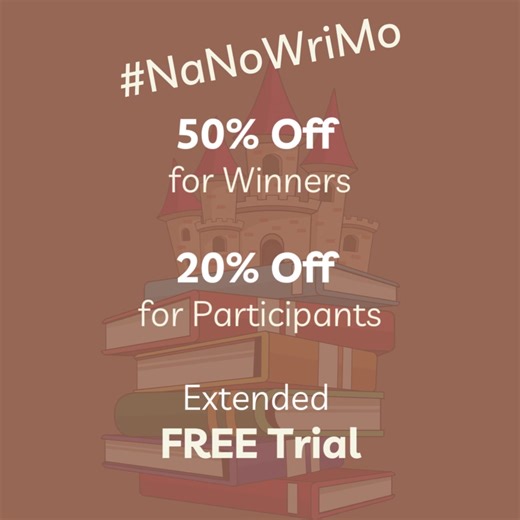 Writing with Scrivener has never been easier! As a proud sponsor of #NaNoWriMo, we're excited to offer you an extended free trial, a 50% discount to winners and 20% to participants who use the code NaNoWriMo23. https://buff.ly/2JsBtQD | Scrivener