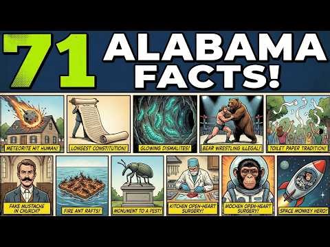 71 Insane Facts From Alabama That Are Somehow True