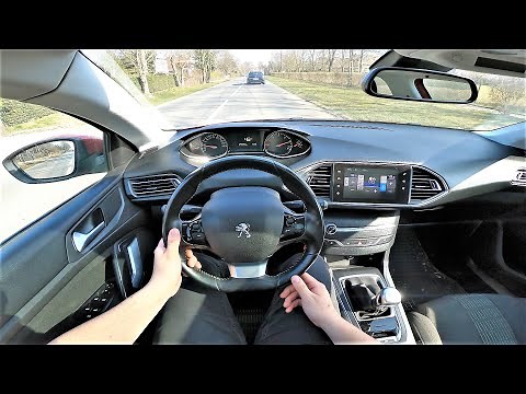 Peugeot 308 1.6hdi 120HP (2015) POV Test Drive & Acceleration 0-100 | 4K #120