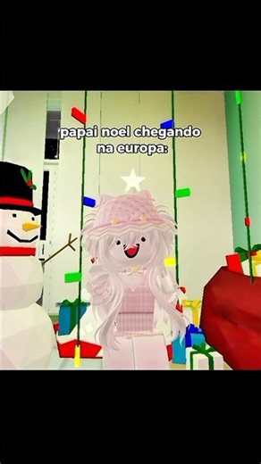 Diferença dos papais noel #antonellabloxxx ##brookhaven #roblox #natal