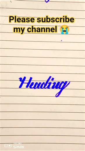 The Right Way to Write a Perfect HeadingViral #HeadingWriting#ContentTips#YouTubeShorts