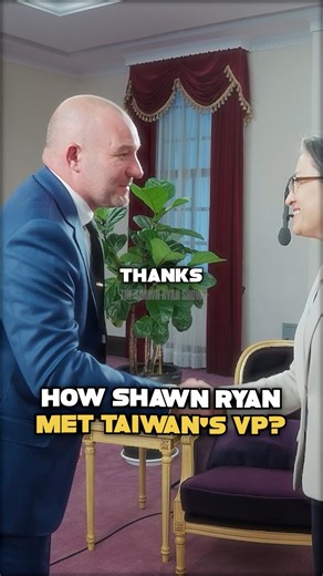 58K views · 2K reactions | Shawn Ryan receives a gift from the Vice President of Taiwan. Continue watching the full behind-the-scenes experience of the trip to Taiwan on the Vigilance Elite Patreon. https://srs.site/TaipeiTaiwan #taiwan #shawnryanshow | Shawn Ryan Show | Facebook