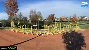 46K views · 424 shares | Deaf team creates bike rack in sign language in Frederick | The Daily Moth | Facebook