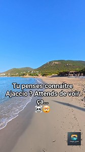 Terre Sacrée : la plage qui va te retourner le cerveau 🔥🌊 #ajaccio #plage #corse | Corse Vision
