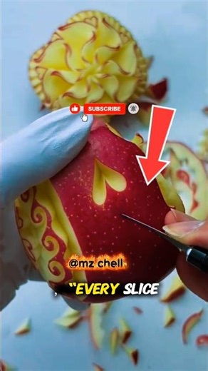 The Art of Apple Cutting | Satisfying & Beautiful 🍎