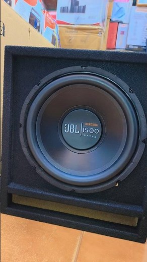 #jbl #subwoofer #working #with #4 #MOSFET #amplifier #12inch #sub
