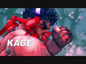 【ストⅤAC】「KAGE(殺意の波動に目覚めたリュウ)」参戦PV ストリートファイター5アーケードStreet Fighter V Arcade Editio