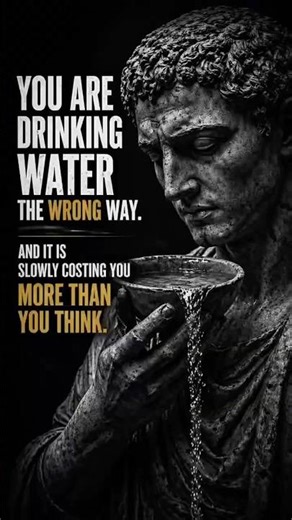 You Are Drinking Water The Wrong Way. Here is why?