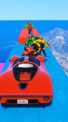 GTA 5 Spider-Man Ragdolls Compilation