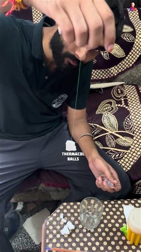 thermocol and acetone | easy science experiments #experiment #shorts #viral