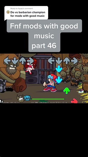 Friday Night Funkin Mod Gameplay: VS Barbarian Bashing Drums