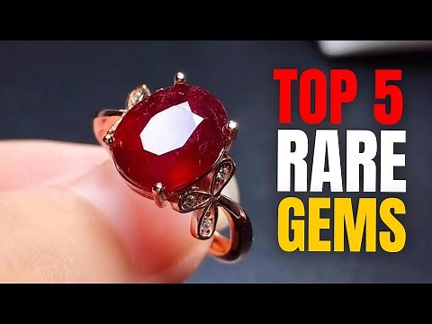TOP 5 - Most Rare Red Gems Ever Found