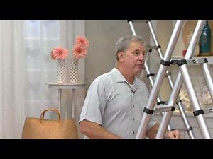 EZSTEP Telescopic 1A Compact Step Ladder on QVC