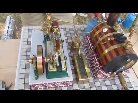 Les machines à vapeur d'Alex et Jean-Pierre - du grand modélisme - Live steam RC