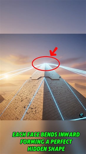 The Great Pyramid Secret Nobody Sees From the Ground #facts #pyramid #shorts