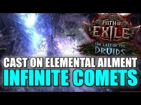 [0.4] Infernalist Infinite Comet Spam Build - Archmage and Low Life Crit - Insane Damage - POE2