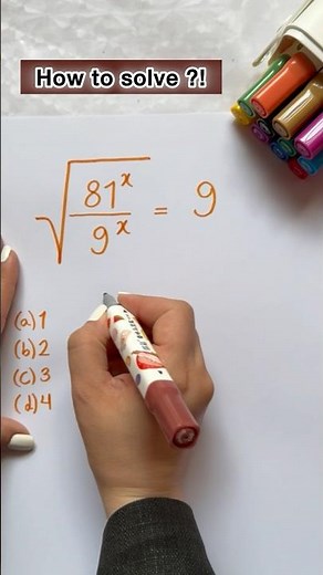 Solving a nice radical math problem #shorts #maths