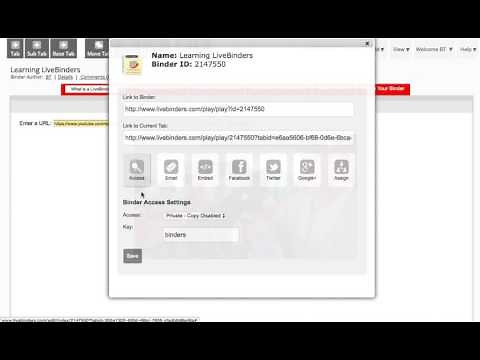 Virtual Binders: Sharing a LiveBinder