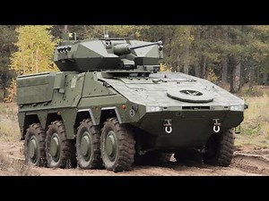 EXCLUSIVE! Lithuanian Army Vilkas (Boxer) IFV in Action • Demonstration