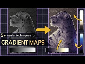 Underrated tool for digital art: GRADIENT MAPS ✦✦ 5+ different uses