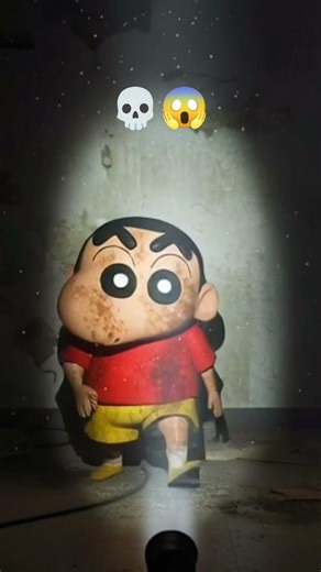 Bhootiya Shinchan ki doll 😱💀 | #shortsfeed #shorts #horror #viral #shinchan