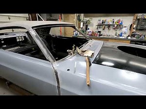 Tips on how to make your body panels fit perfect.1969 BOSS 429 Mustang Restoration #10.