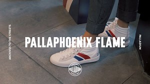 1.7K views · 54 reactions | This week we lit up Paris and launched our Pallaphoenix Flame collection!  A classic retro sports style reimagined for today’s modern explorer! Here’s how it went down!  Shop now: https://palladiumboots.eu/pages/pallaphoenixflame | Palladium Boots | Facebook