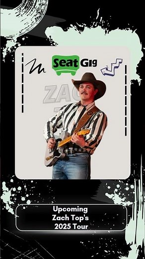 Zach Top Tour 2025 - #zachtop #zachtoptour