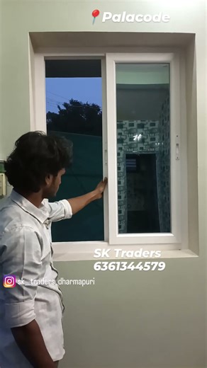 Upvc windows installation dharmapuri upvc sliding window #upvc #upvcprofile #interiordesign #home