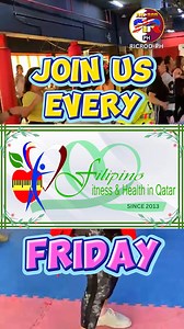 Filipino Fitness & Health Qatar sa kanilang Zumba Retro Hello mga ka RICROD, halina at samahan natin ang Filipino Fitness & Health Qatar sa kanilang Zumba Retro dito sa Gym World at siguradong masisiyahan kayo sa napaka-gagaling na mga Zumba dance instructors. Siguradong pagpapawisan kayo at sulit and exercise ninyo, kaya ano pang hinihintay ninyo. Kita kita tayo dito sa Gym World every Friday 8-10 AM. FILIPINO FITNESS & HEALTH IN QATAR ZUMBA RETRO sa GYM WORLD FITNESS CENTER8-10 AM every Friday