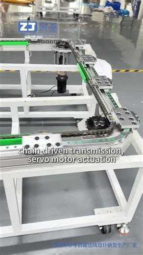 Double-rail curved guide rail conveyor: Independently developed circular conveying system