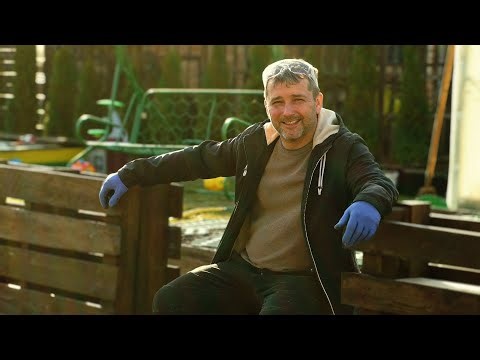 Из трухлявых паллет будем собирать сладкий урожай. Влог. Работаем в саду. DIY из поддонов