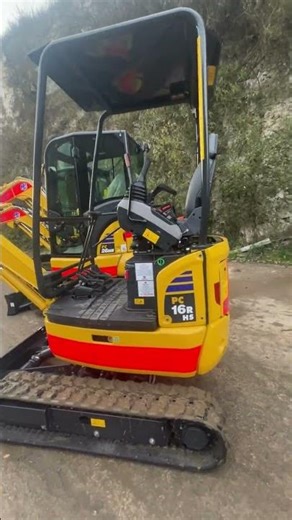 Brand new PC16 mini digger! #komatsu #digger #new