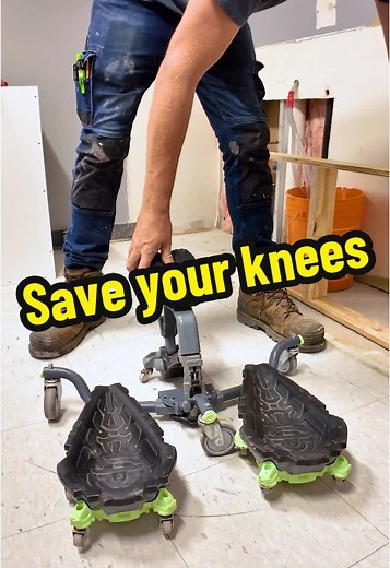 Save your Knees witg these rolling knee Pads #tools #diy #flooring #homeimprovement @KEENUtility @bad_northamerica