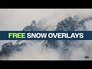 Free Snow Video Overlays