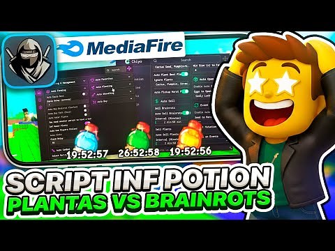 SCRIPT Plants VS Brainrots NO KEY ✅ POTION AND INFINITE WATER AUTO FARM + EXECUTOR DELTA