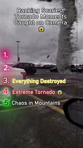 Ranking Scariest Tornado Moments Ever Caught on Camera 😱