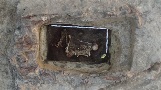 Schelet uman de peste 3.000 de ani, decoperit de arheologi în județul Botoșani: "Aparţine culturii Yamnaya"