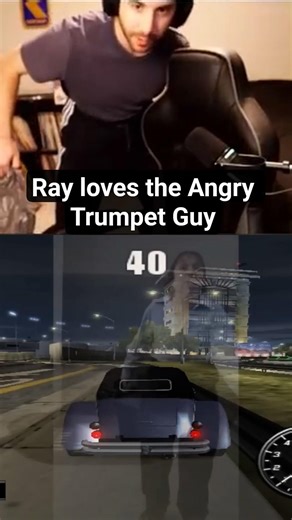 Ray loves the Angry Trumpet Guy #shorts #shortsvideo #youtubegaming
