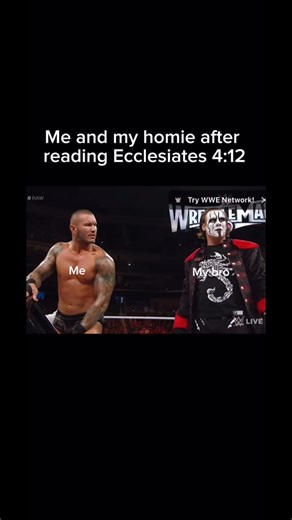 JProdigy/Johnny Bausal† on Instagram: "Back to Back: Brotherhood and the Battle Against Sin Ecclesiastes 4:12 says, “Though one may be overpowered, two can defend themselves. A cord of three strands is not quickly broken.” This verse is often quoted at weddings, but its truth reaches far beyond marriage. It speaks powerfully to the necessity of brotherhood—especially when it comes to conquering sin. Sin is not usually defeated in isolation; it is defeated in community, with accountability, trust