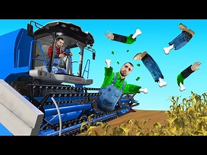 I Made FARMING 10380x More DANGEROUS! (Farming Simulator 22)