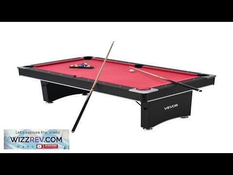 6 ft Billiards Table Portable Pool Tables Game Set Bule Cloth Adjustable