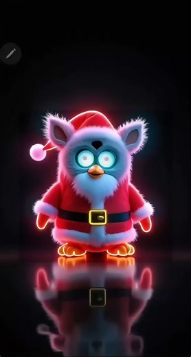 4K Christmas Furby Live Wallpaper for Festive Decor