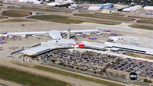 4.4M views · 28K reactions | Chaos unfolded at Dallas Love Field and Dallas-Fort Worth airports after air traffic controllers lost the ability to communicate with each other. The outage caused more than 1,000 flights to be canceled or delayed. Whit Johnson reports. https://abcnews.link/VEiDAx9 | ABC World News Tonight with David Muir | Facebook