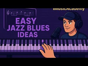 Easy Jazz Blues Piano ideas
